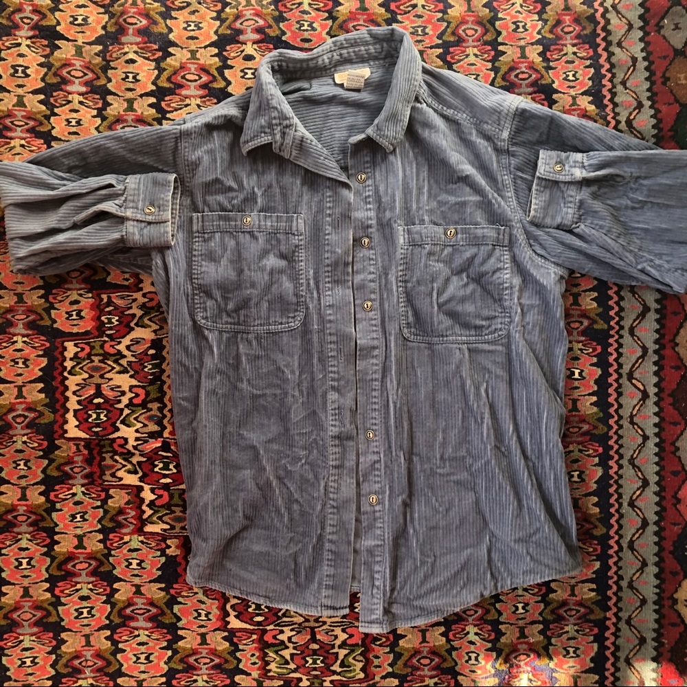Vintage oversized corduroy buttonup/jacket